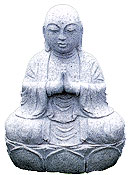 座像合掌